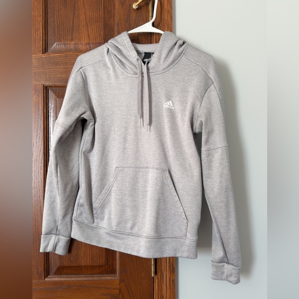 Adidas Light Gray Hoodie